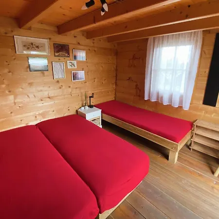 Blockhuette Am Flugplatz Mit Pool Campeggio Kuhndorf